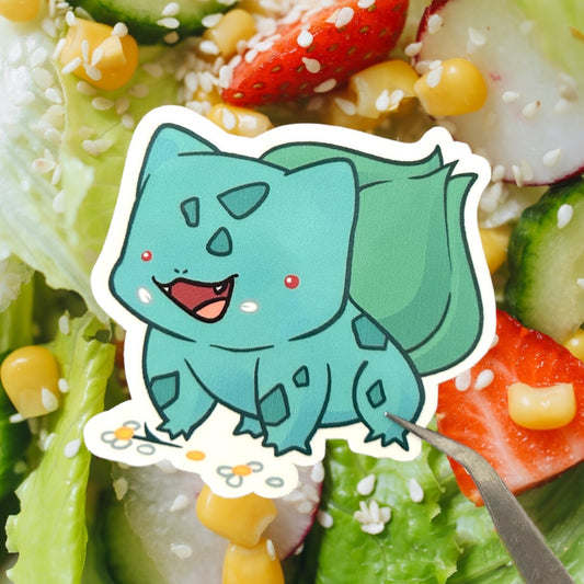 Bulbasaur Snacktime Sticker