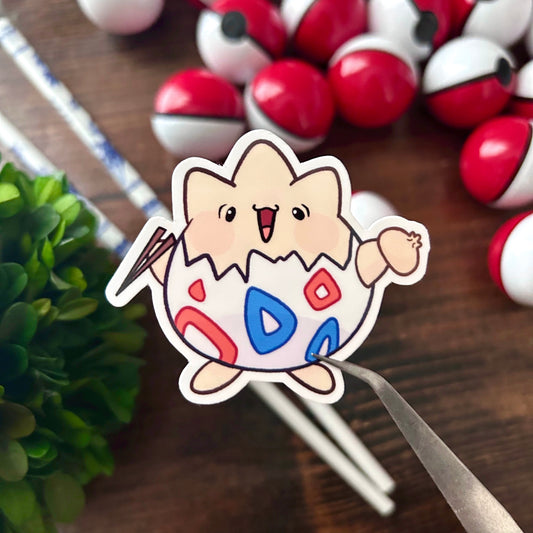 Togepi Snacktime Sticker