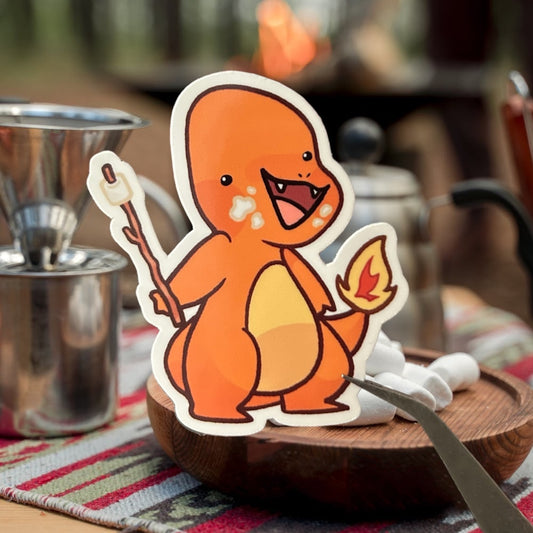 Charmander Snacktime Sticker